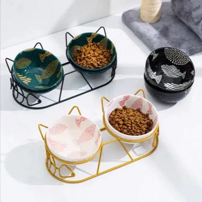 Château Whiskers™ Double Feeder