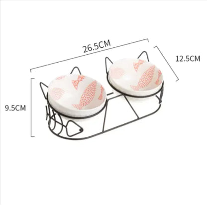 Château Whiskers™ Double Feeder
