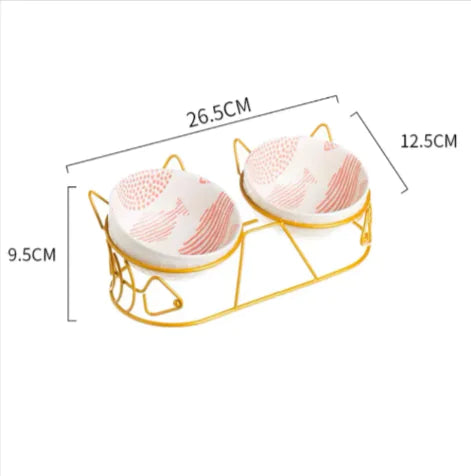 Château Whiskers™ Double Feeder