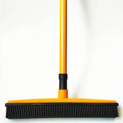 PawClean™ Rubber Broom – For Pet Hair &amp; Dirt